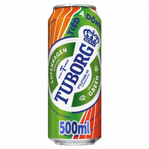 Tuborg világos sör 4,6% 0,5 l