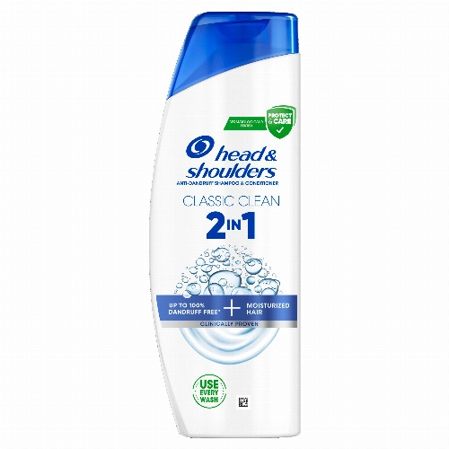 Head & Shoulders Classic Clean 2az1-ben korpásodás elleni sampon 250ml. Friss tiszta Illat