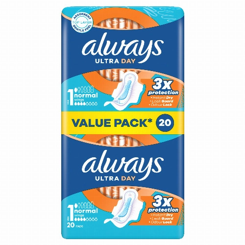 ALWAYS EÜ.BETÉT ULTRADAY DUO NOR.S1 20DB