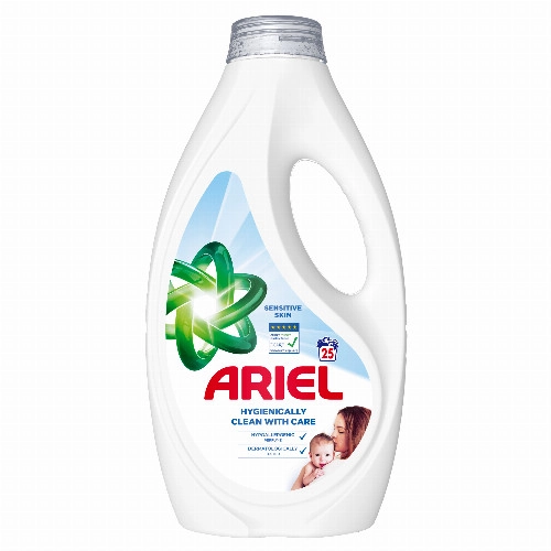 Ariel Sensitive Skin Folyékony Mosószer, 1.125 l, 25 Mosáshoz