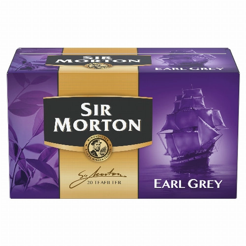 Sir Morton Earl Grey bergamottízű fekete tea 20 filter 30 g 
