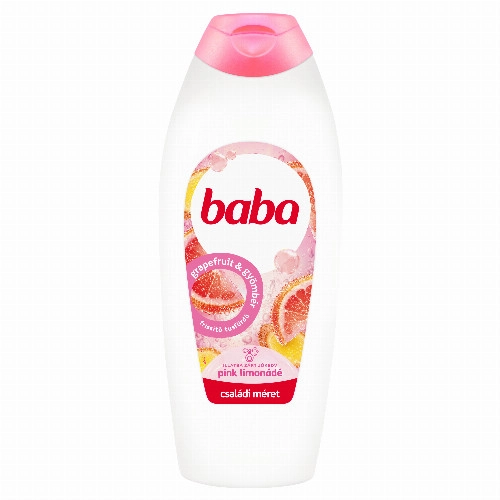Baba Pink Limonádé frissítő tusfürdő grapefruit és gyömbér illat 750 ml
