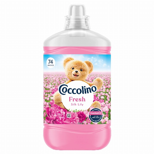 Coccolino Fresh Silk Lily öblítőkoncentrátum 74 mosás 1702 ml