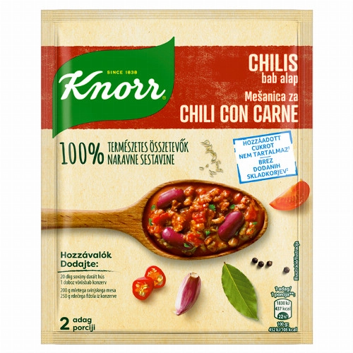 KNORR ALAP 100% TERM.CHILIS BAB 47G