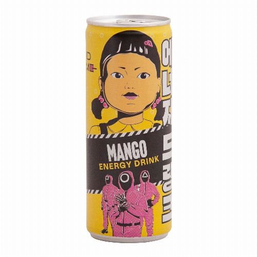 SQUID GAME Energiaital Mango 0,25 l