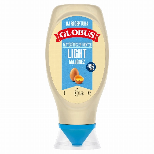 GLOBUS MAJONÉZ LIGHT FLAKONOS 441G
