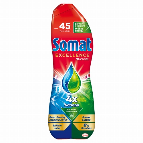 Somat Excellence mosogatógél 45 mosogatás 810 ml