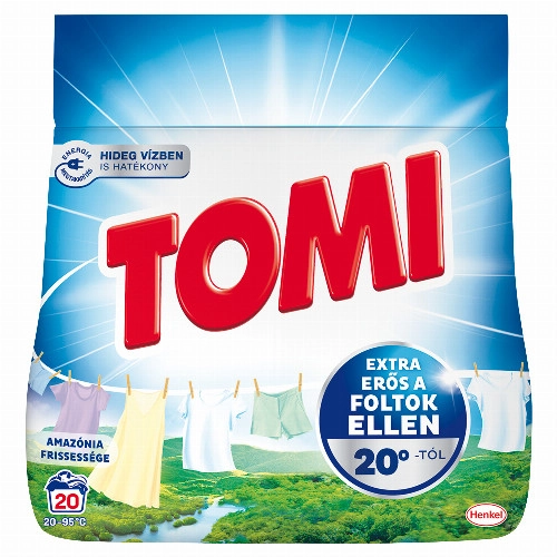 Tomi Amazónia Frissessége mosópor 20 mosás 1,1 kg