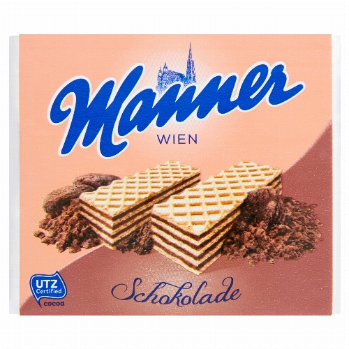 Manner csokoládékrémmel töltött ostyaszeletek 75 g