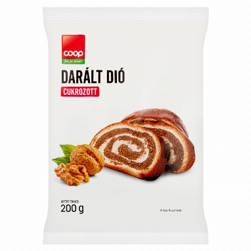 Coop cukrozott darált dió 200 g