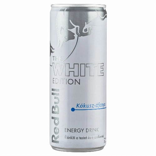 Red Bull The White Edition energiaital kókusz és áfonya ízesítéssel 250 ml 