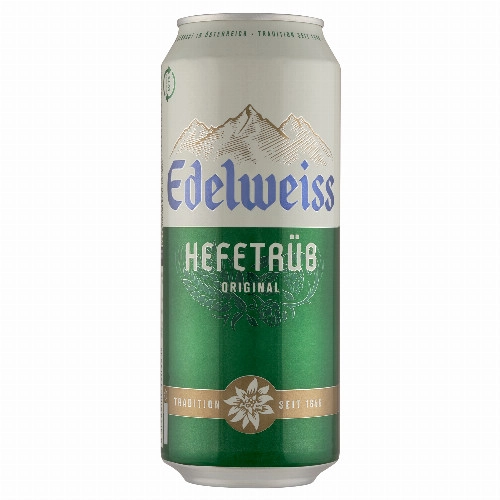 EDELWEISS HEFETRÜB SÖR 5.1% DOB.DRS 0.5L