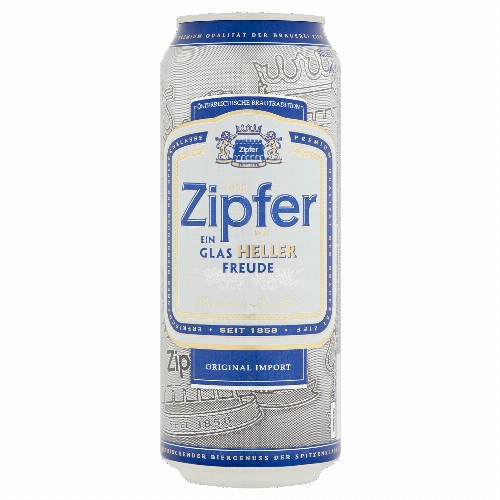 ZIPFER Pils sör 5,4% dob 0,5 l