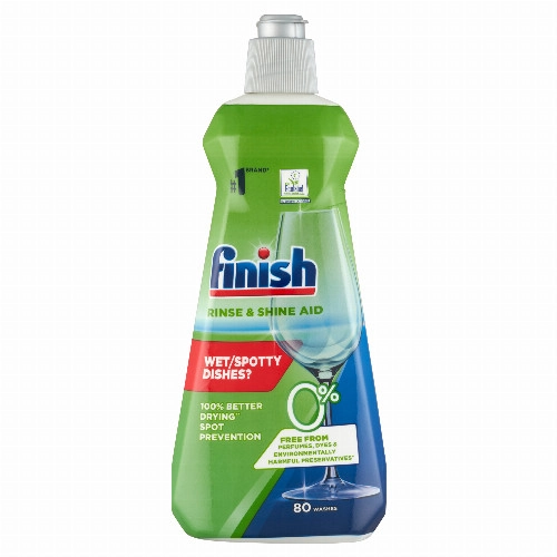 Finish 0% gépi öblítőszer 400 ml
