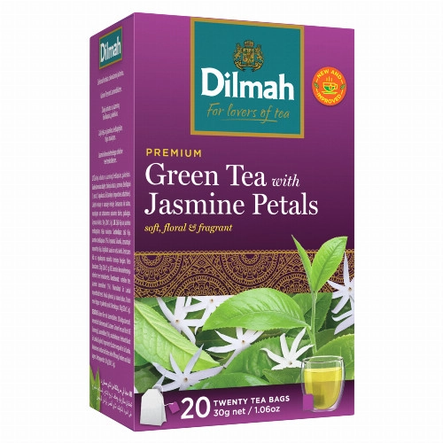 Dilmah Jasmine filteres zöld tea 20 filter 30 g